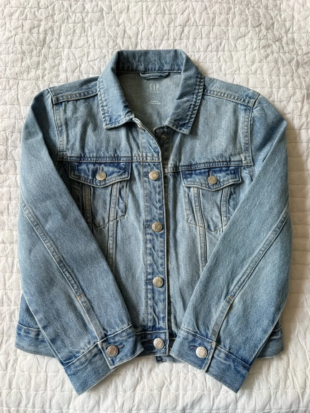 Kids denim jacket NWOT